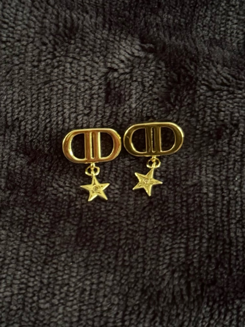 Gold Star Drop Earrings - Women Accessories
